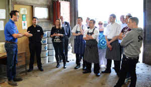 Neil Bowden gives a tour of Fronlas Farm