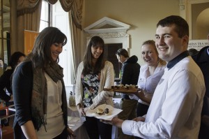 Afternoon Tea Served by Gloucestershire College Students