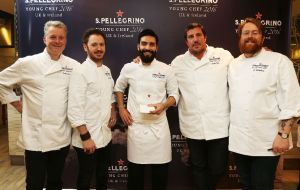 S.Pellegrino Young Chef of The Year 2016, Uk and Ireland Reginal Final, London, UK, 21st June 2016