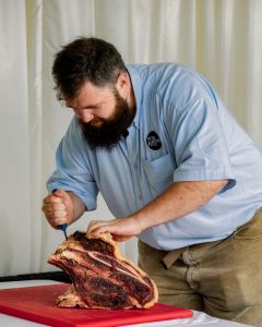 Gavin from Two Brothers Butchery demo