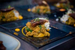Monk fish curry demo