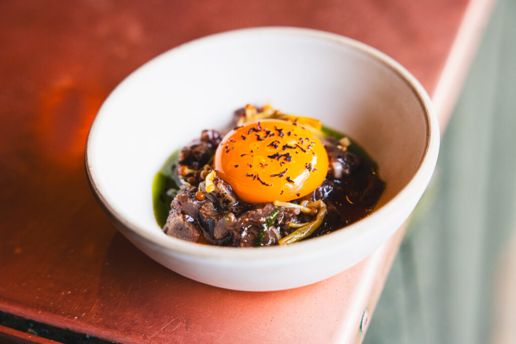 Venison Tartare by Ben Chamberlain, Head Chef, Wild Restaurant, Bull at Burford - The Chefs' Forum